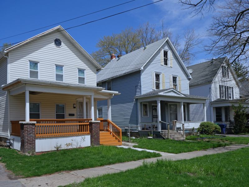Siding on Residential Home